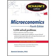 Schaum's Outline of Microeconomics, Fourth Edition (Schaum's Outlines) Paperback – Illustrated, February 17, 2011