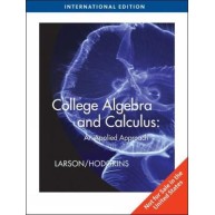 College Algebra and Calculus : An Applied Approach, International Edition