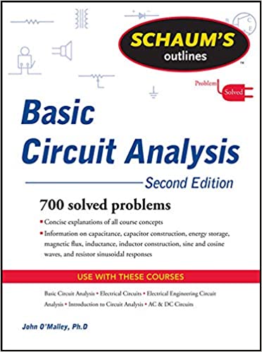 Schaum's Outline of Basic Circuit Analysis, Second Edition (Schaum's Outlines) 2nd Edition