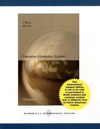 Enterprise Information Systems: