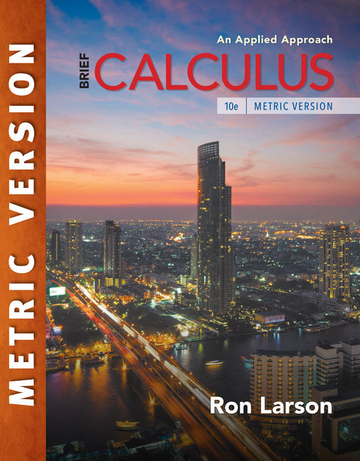Calculus: An Applied Approach, Brief, International