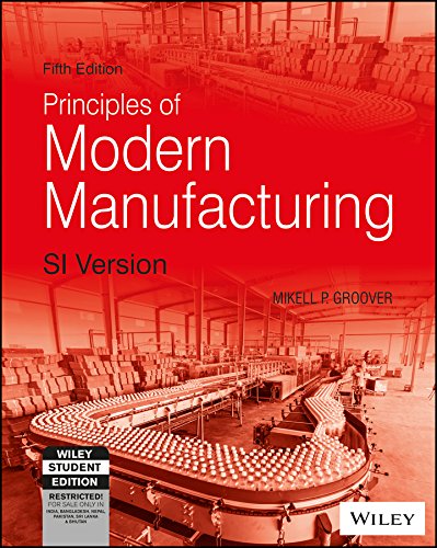Fundamentals of Modern Manufacturing