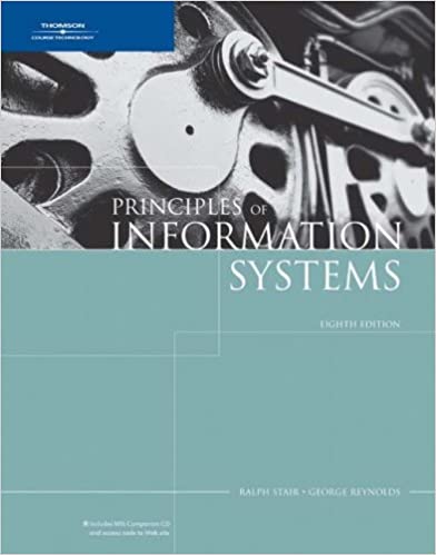 Principles of Information Sytems (Ise): A Managerial Approach