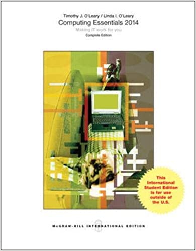 Computing Essentials 2014