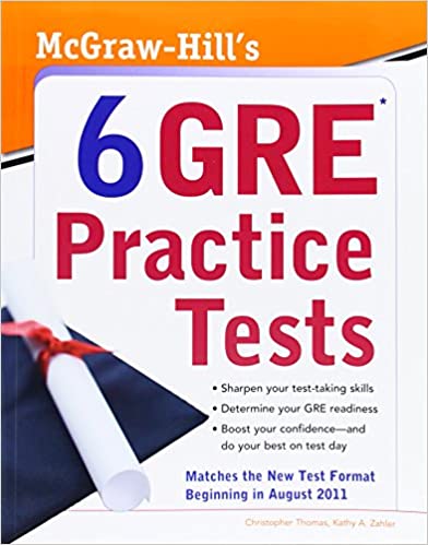 McGraw-Hill's 6 GRE Practice Tests 
