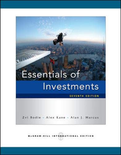 Essentials of Investments with S&P bind-in card