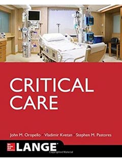 CRITICAL CARE MEDICINE