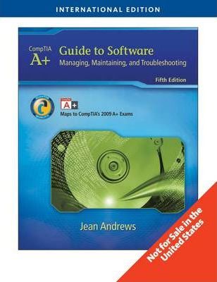 A+ Guide to Software